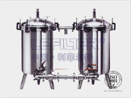 生活用水處理不銹鋼雙聯保安過濾器